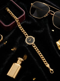 Luxury Watch Bracelet for Women | Gold Plated Stainless Steel Designer Bracelet